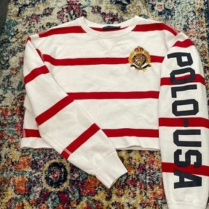 Polo Ralph Lauren cropped sweatshirt